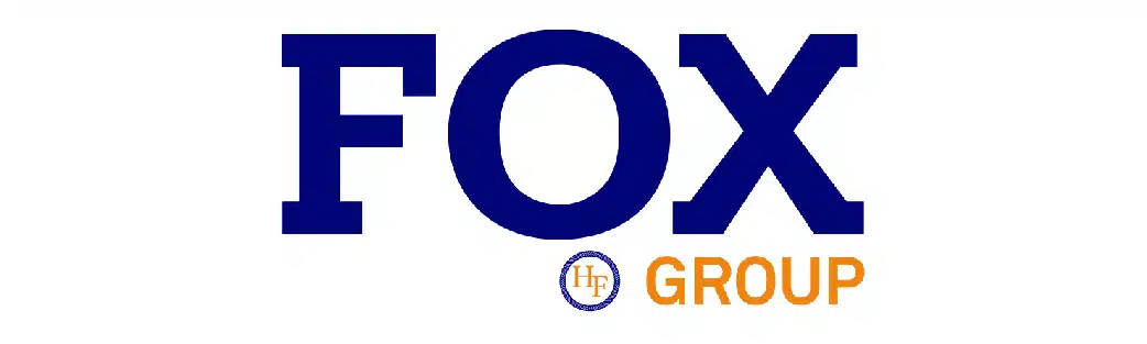 The FOX Group logo, prominently displaying 