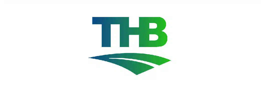 The THB Group logo features the letters 