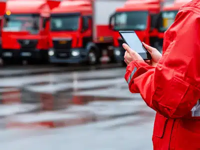 checking vehicle with mobile